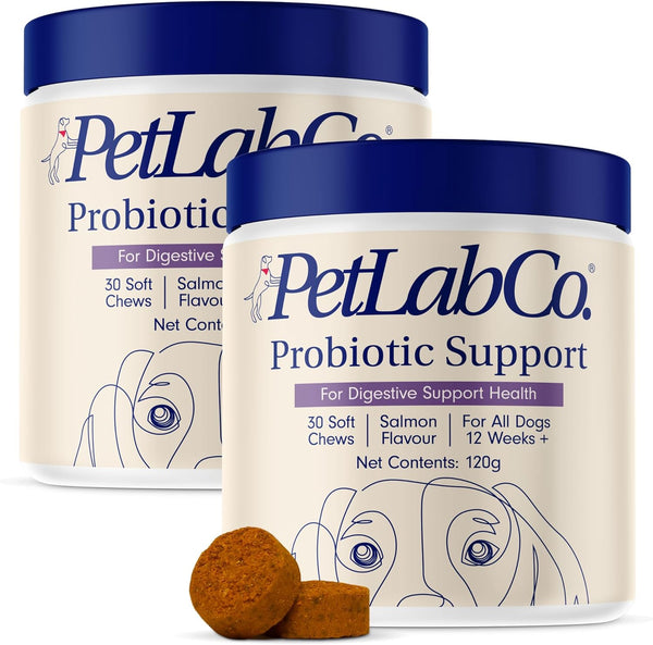 PetLab Co. Probiotics for Dogs - 30 Soft Chews - Pack of 2